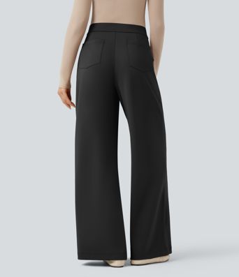 Halara Flex™ DayStretch High Waisted Work Baggy Pants with Pockets