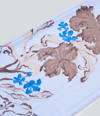 Halara X Yukiko High Waisted Straight Leg Floral Print Casual Pants with Pockets