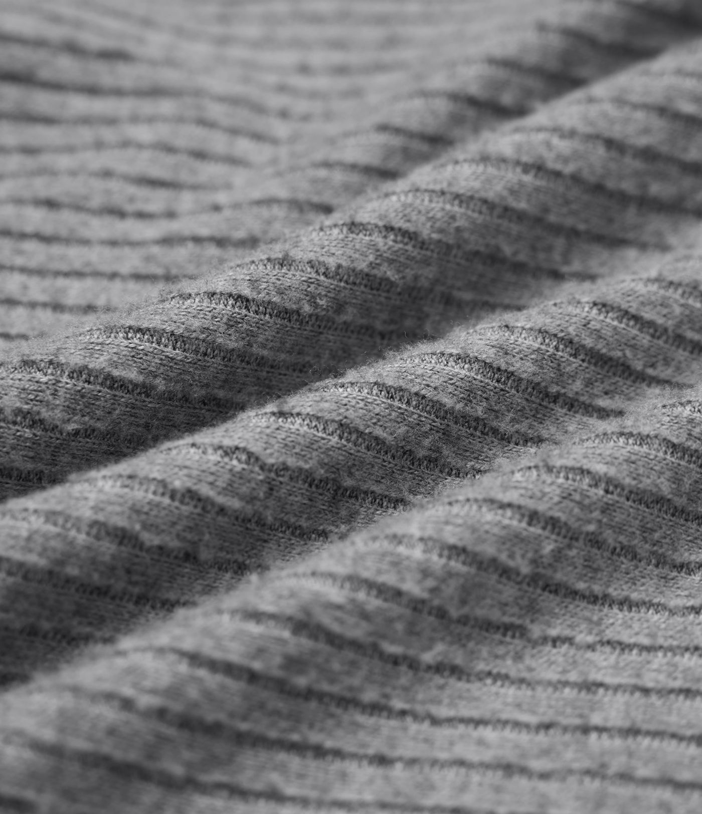 Ribbed Knit Hooded Long Sleeve Mini Fleece Hiking Active Dress with Pocket