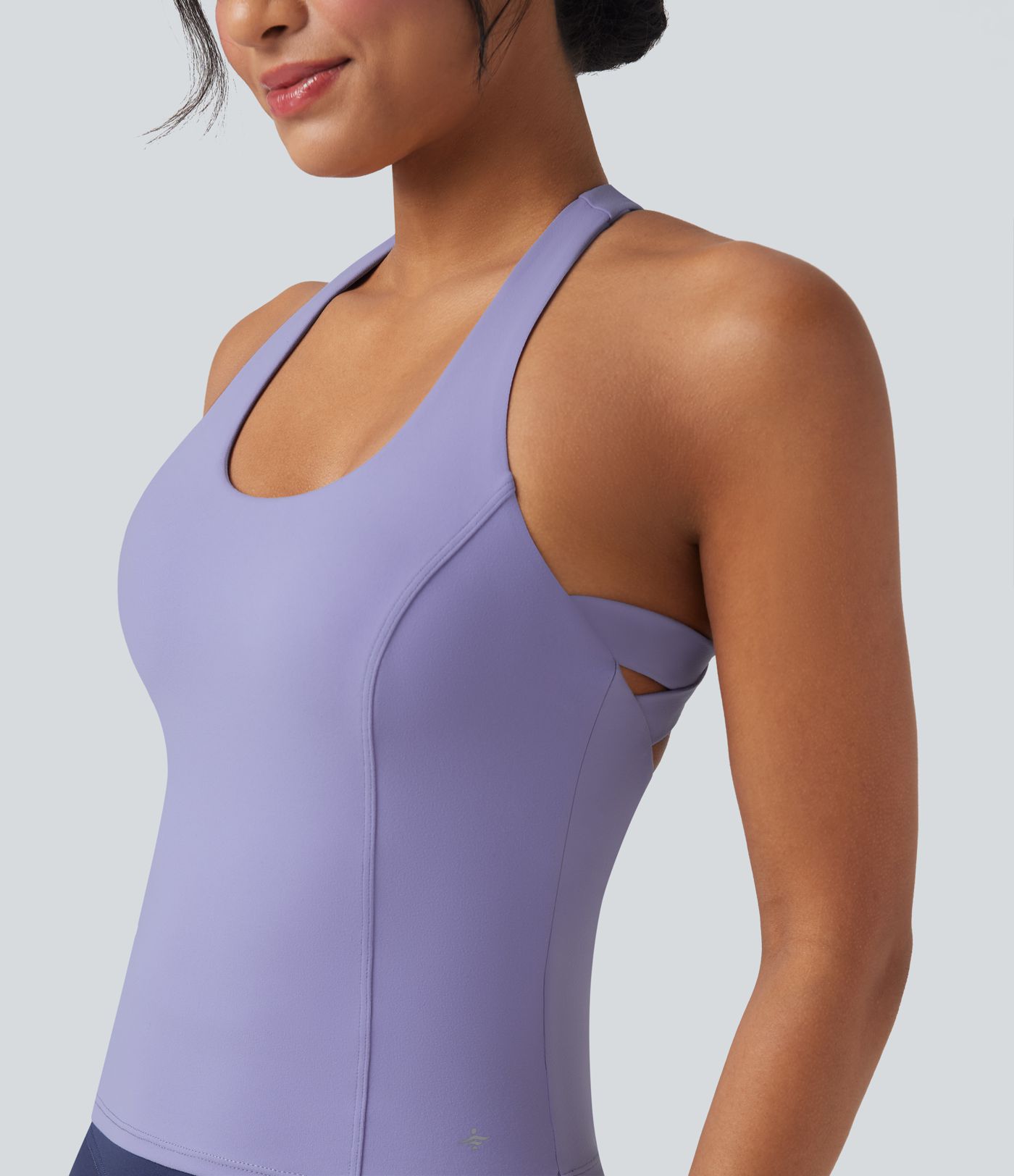 Racerback Yoga Tank Top - Längere Länge