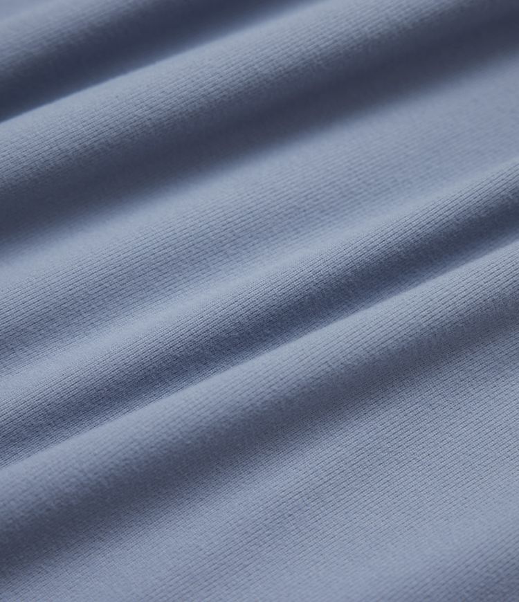 Lässiges Maxikleid in A-Linie mit Stehkragen und langen Ärmeln