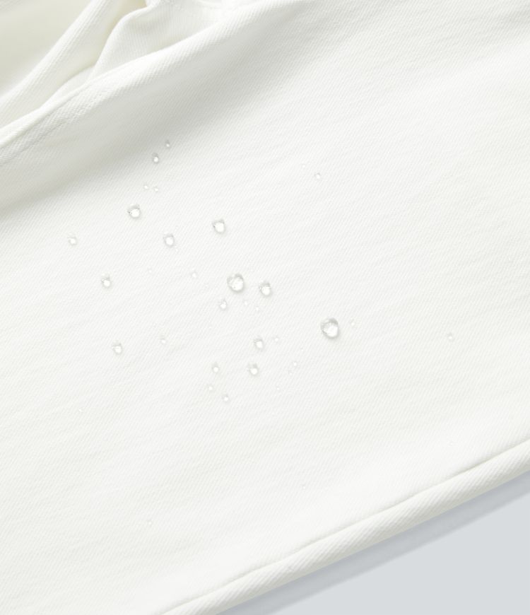 Halara Flex™ Water-Repellent Oil-Resistant Mid Rise Casual Skinny Jeans with Pockets