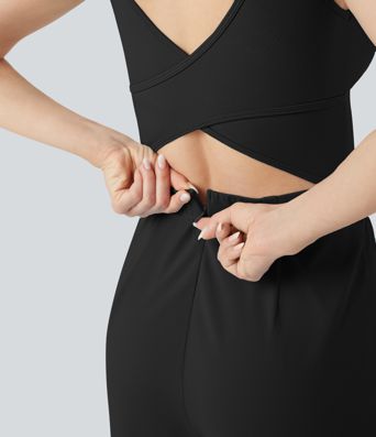 Legerer Crossover-Jumpsuit mit Taschen – Easy Peezy Edition