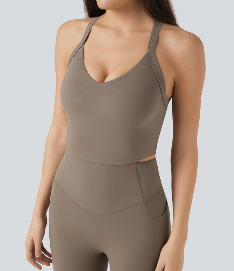 Halara UltraSculpt™ Tummy Control Training Jumpsuit with Pockets-Easy Peezy Edition