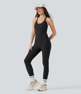 Halara UltraSculpt™ Tummy Control Training Jumpsuit with Pockets-Easy Peezy Edition