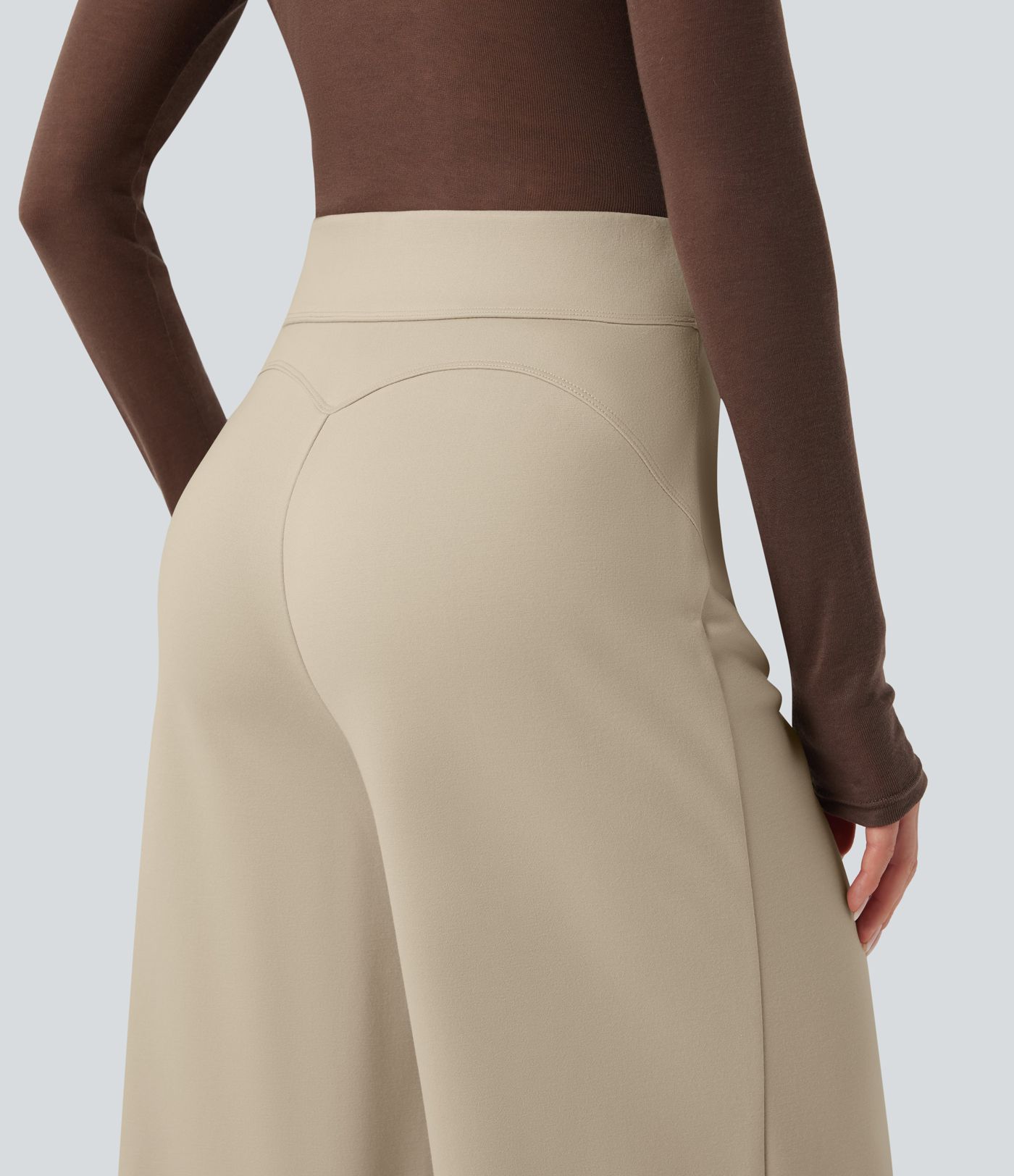 Halara Flex™ High Waisted Wide Leg Work Pants with Pockets
