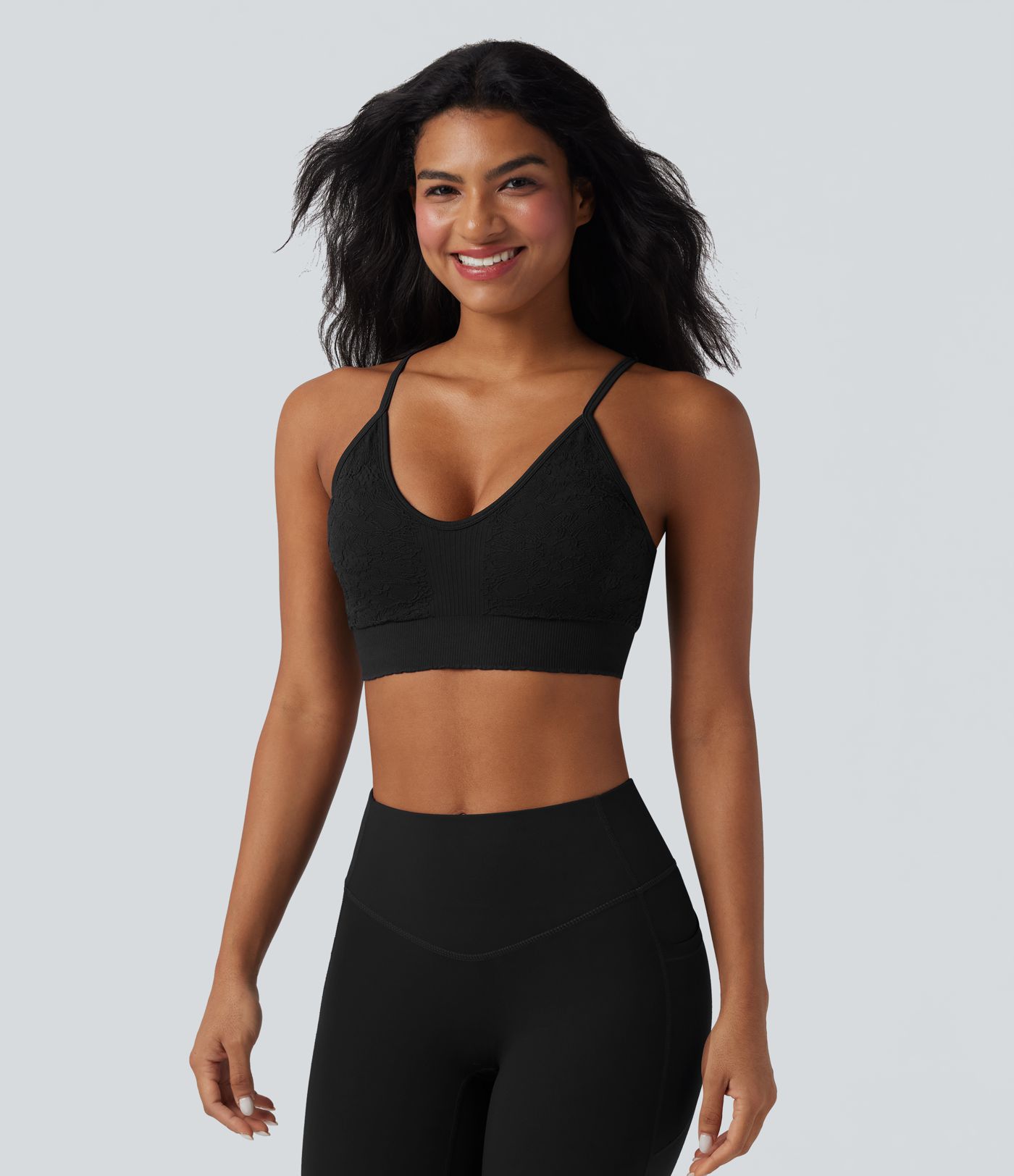 OneForm Seamless Flow Low Support Yoga Sports Bra