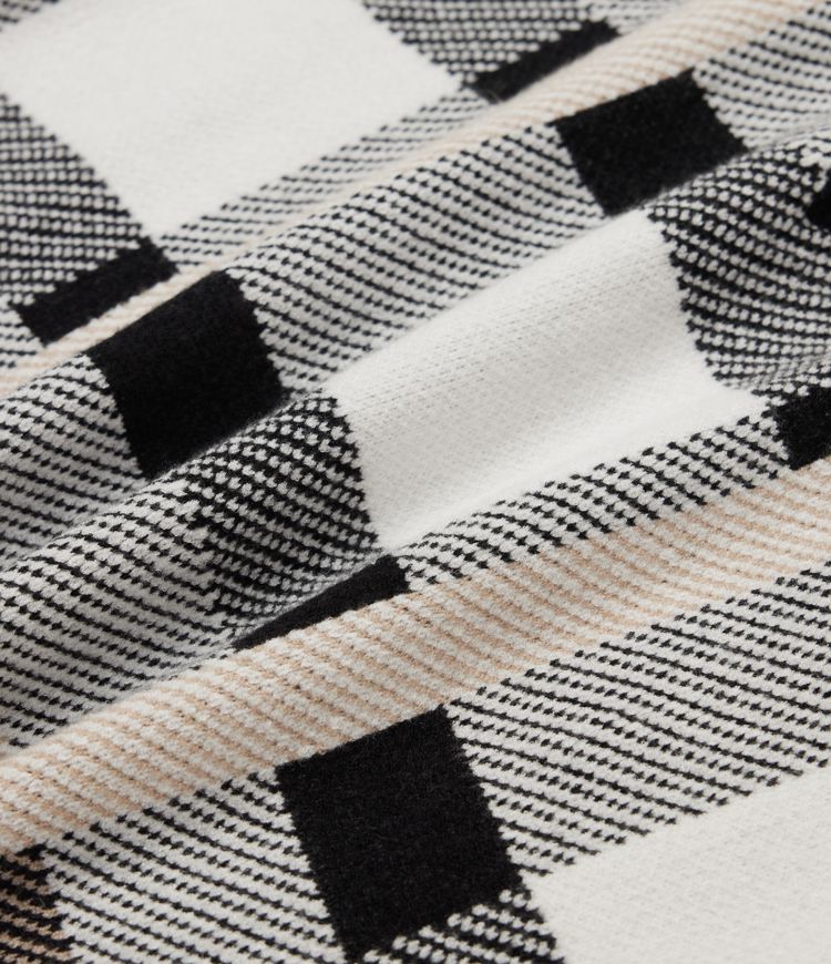 V-neck Plaid Casual Sweater Vest