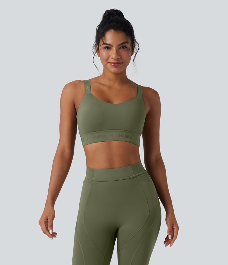 SpeedWave™ Medium Support Quick Dry Running Sports Bra