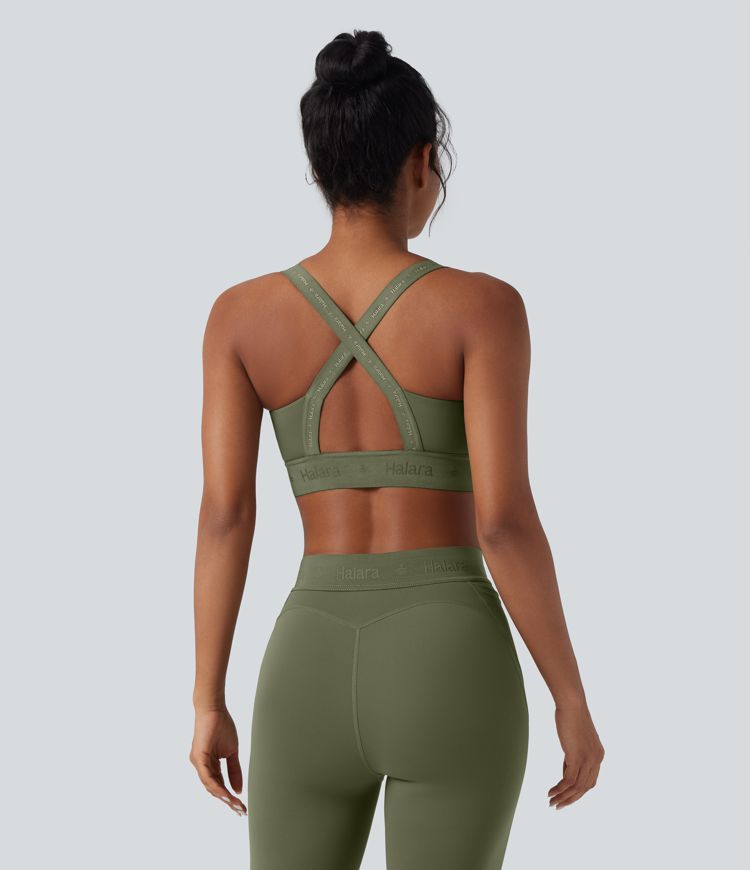 SpeedWave™ Medium Support Quick Dry Running Sports Bra