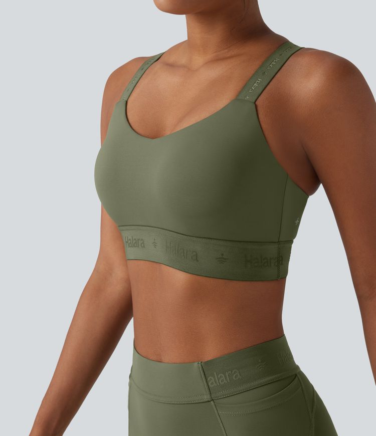 SpeedWave™ Medium Support Quick Dry Running Sports Bra