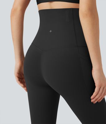 Halara UltraSculpt™ Super High Waisted Tummy Control Fishbone Shaping Training Leggings with Pockets