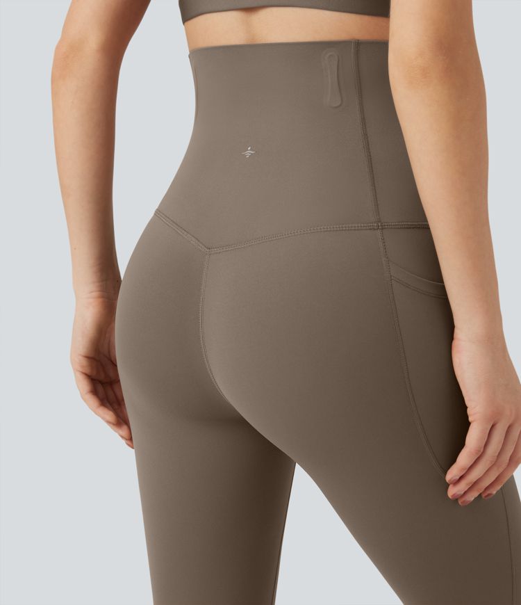 Halara UltraSculpt™ Super High Waisted Tummy Control Fishbone Shaping Training Leggings with Pockets
