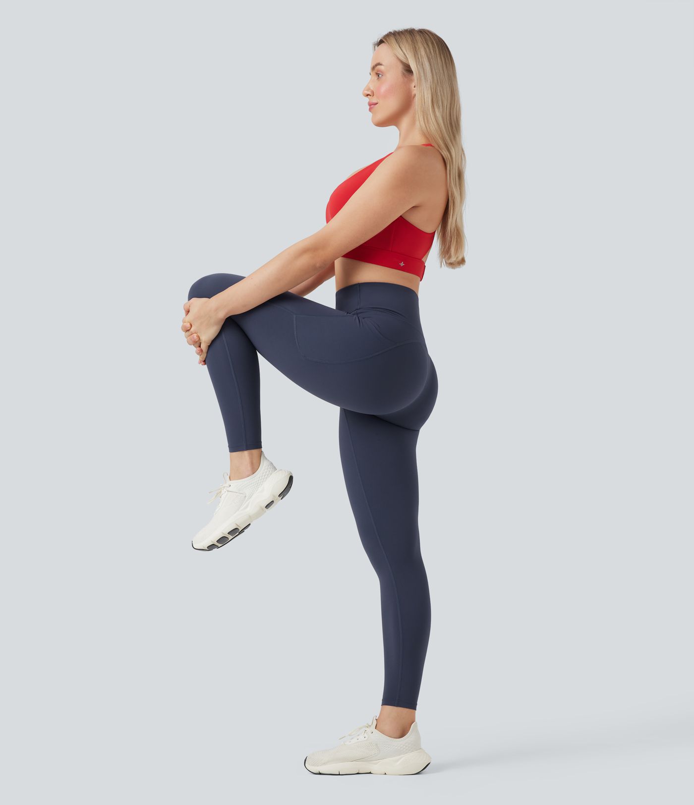 Halara UltraSculpt™ High Waisted Tummy Control Training Leggings with Pockets