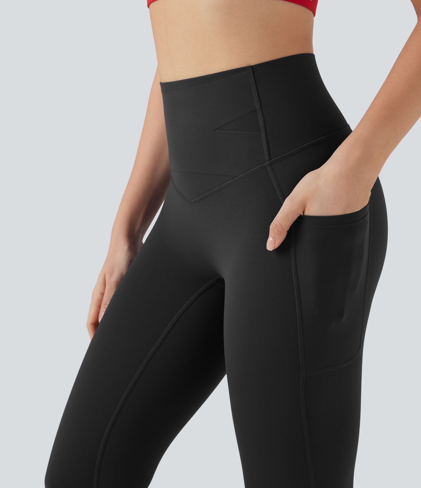 Halara UltraSculpt™ High Waisted Tummy Control Training Leggings with Pockets