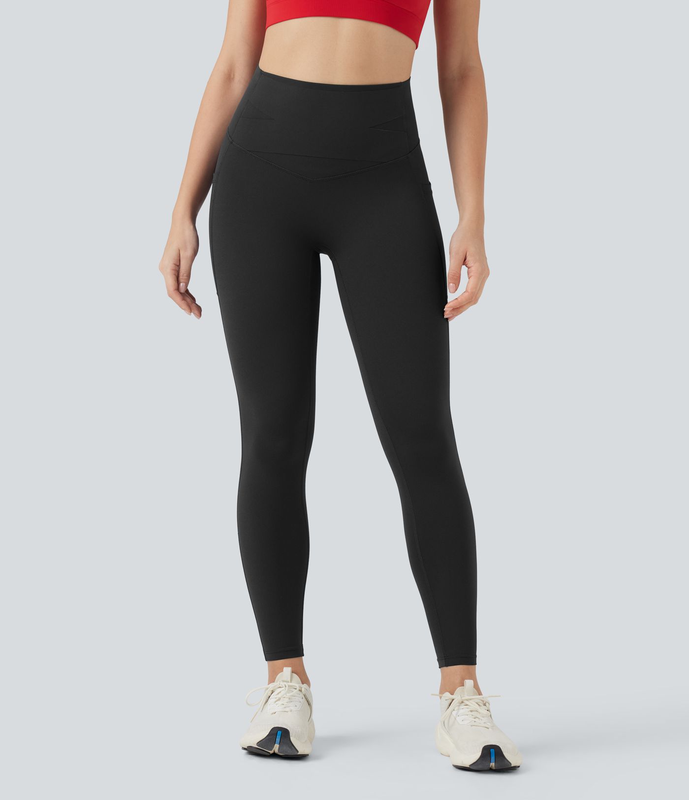 Halara UltraSculpt™ High Waisted Tummy Control Training Leggings with Pockets