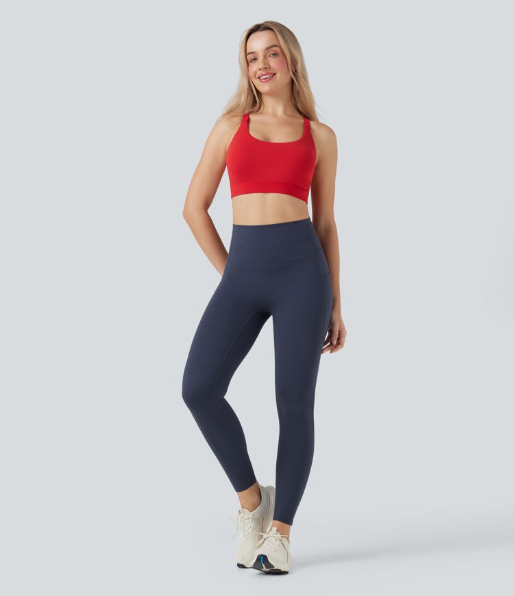 Halara UltraSculpt™ High Waisted Tummy Control Training Leggings with Pockets
