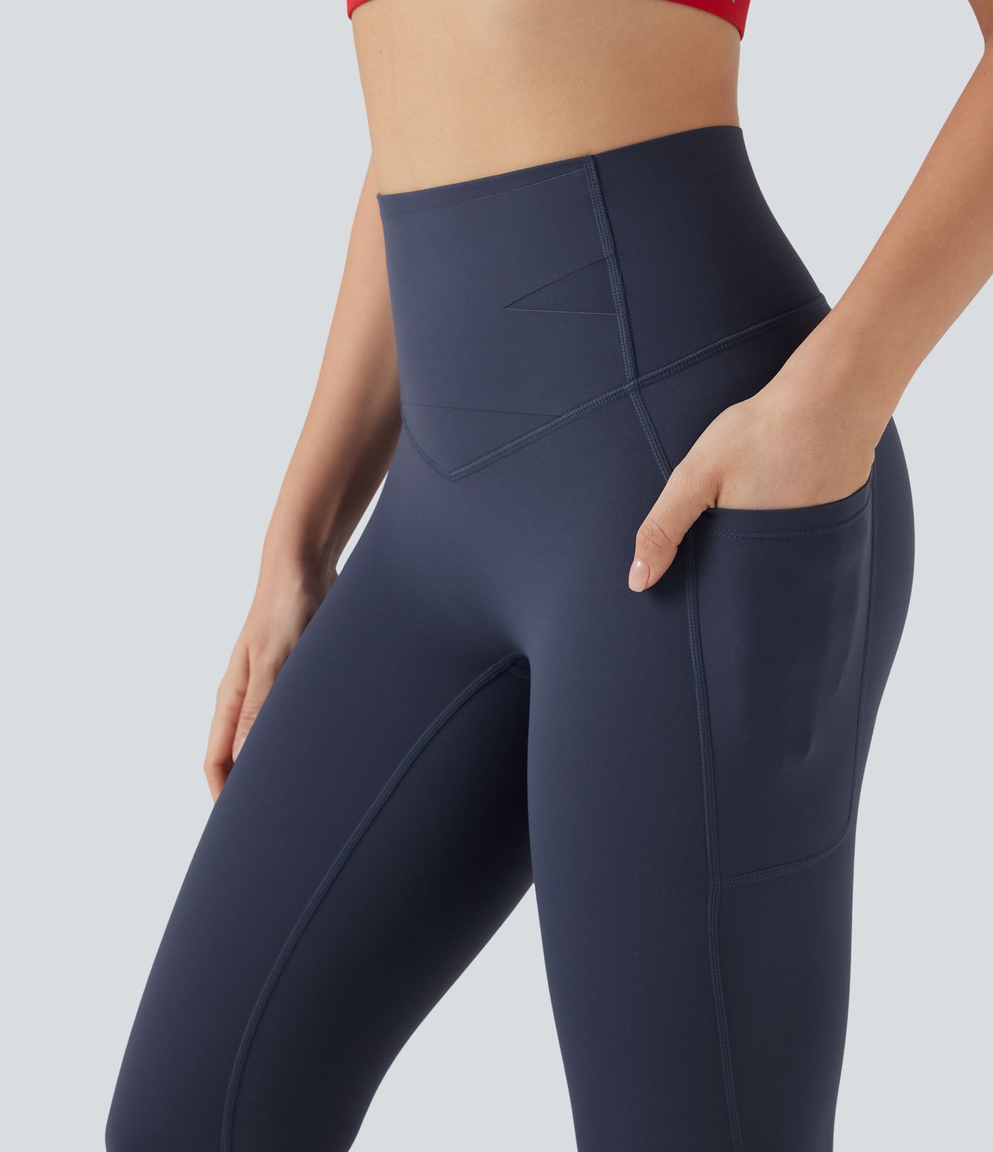 Halara UltraSculpt™ High Waisted Tummy Control Training Leggings with Pockets