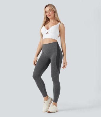 OneForm Seamless Flow High Waisted 7/8 Yoga Leggings