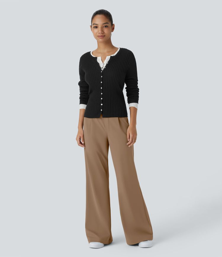 Halara Flex™ High Waisted Pocket Work Flare Pants