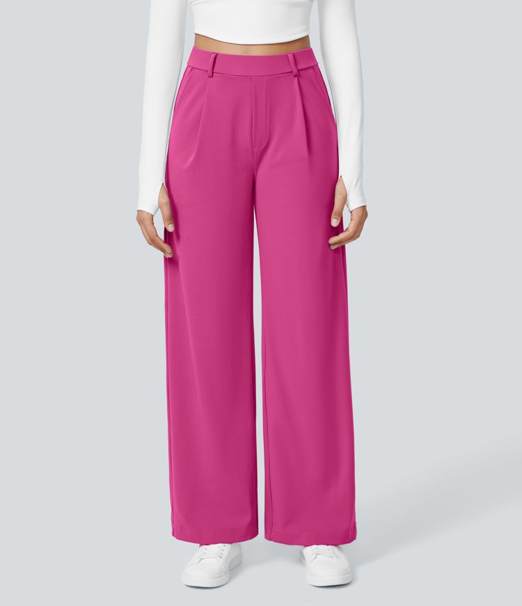 Halara Flex™ High Waisted Pocket Straight Leg Work Pants
