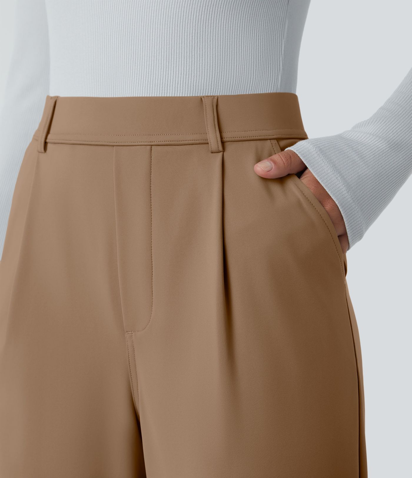 Halara Flex™ DayStretch High Waisted Pocket Work Flare Pants