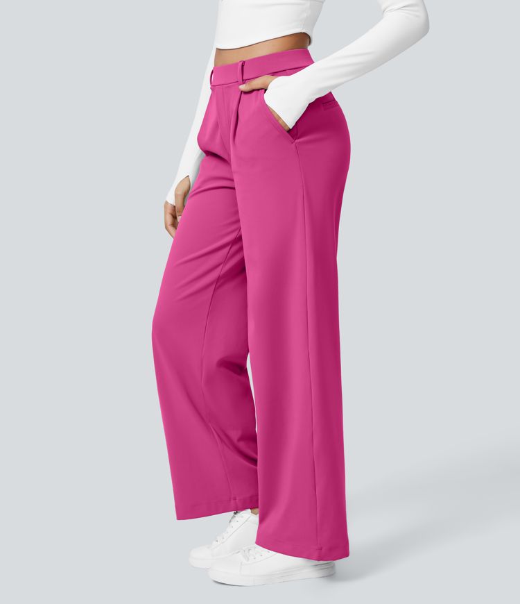 Halara Flex™ High Waisted Pocket Straight Leg Work Pants