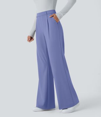 Halara Flex™ DayStretch High Waisted Pocket Work Flare Pants