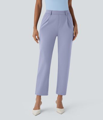 Halara Flex™ DayStretch High Waisted Pocket Ankle Length Tapered Work Pants