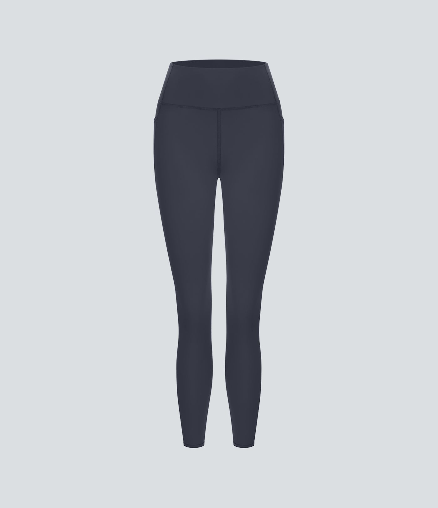 7/8 high-waisted training leggings with side pockets