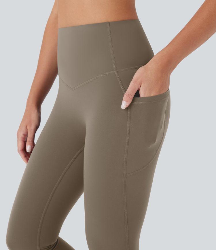Halara UltraSculpt™ High Waisted Butt Lifting Tummy Control Pocket Shaping Capri Training Leggings