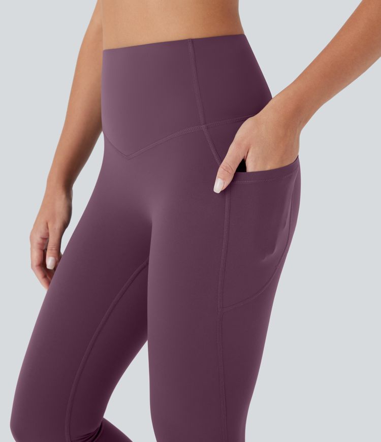 Halara UltraSculpt™ High Waisted Butt Lifting Tummy Control Pocket Shaping Capri Training Leggings