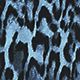 Black and Blue Leopard