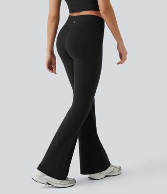 DayStretch legginsy do jogi z wysokim stanem, krzyżowanym pasem i rozszerzanymi nogawkami. DayStretch legginsy do jogi z wysokim stanem, krzyżowanym pasem i rozszerzanymi nogawkami.