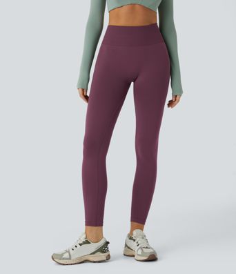 OneForm Seamless Flow Mid Rise Tummy Control Butt Lifting Yoga Leggings