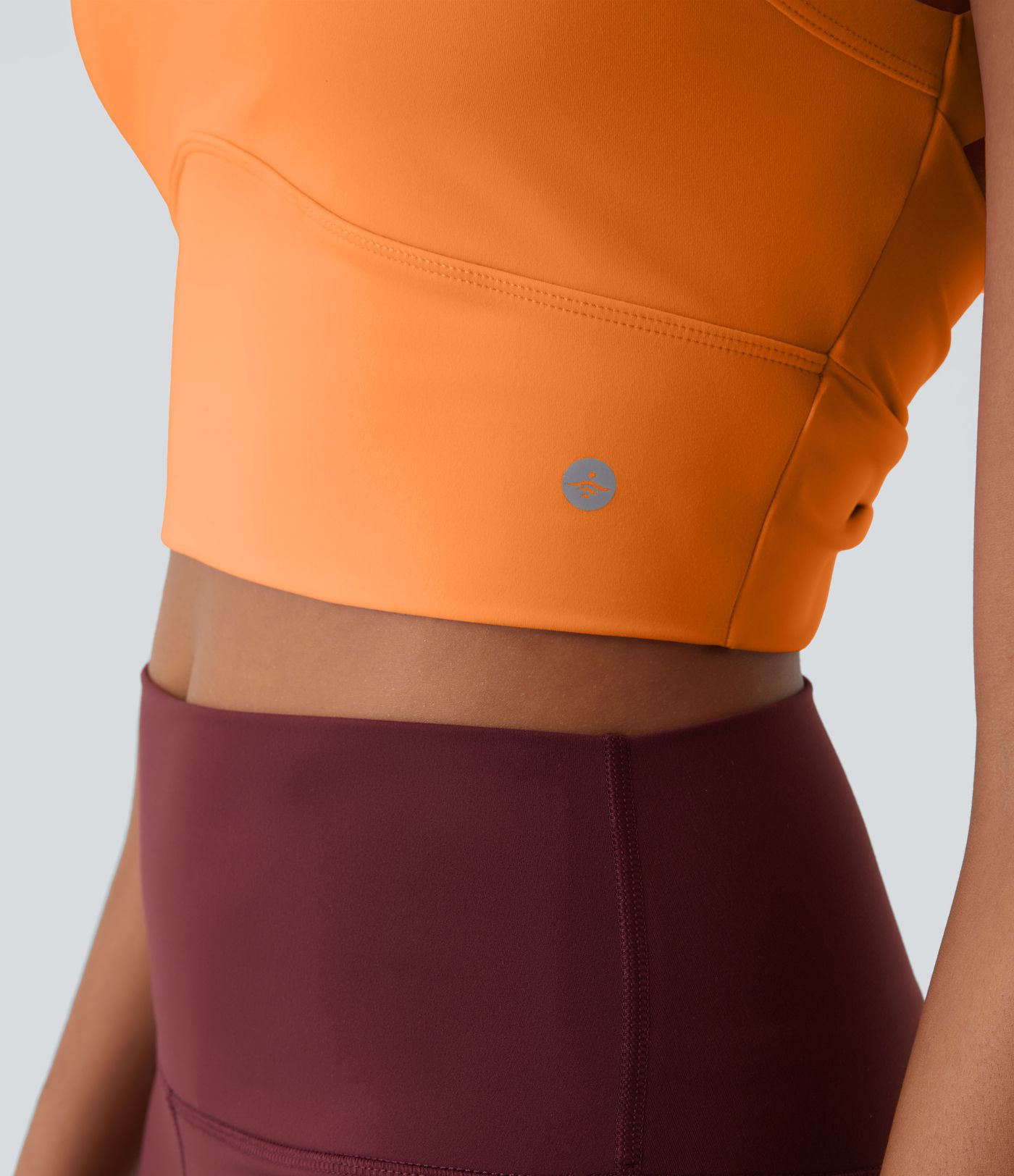 SoftlyZero™ Plush Cut Out Cropped Yoga Tank Top