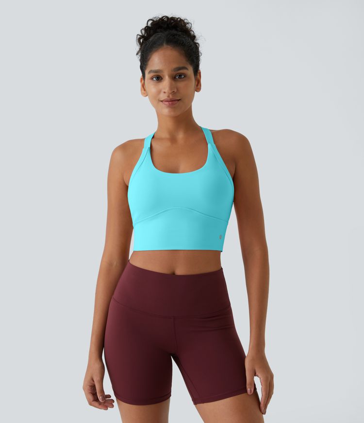 Softlyzero™ Plush Rückenfreies, ausgeschnittenes, gedrehtes, kurz geschnittenes Yoga-Tanktop Softlyzero™ Plush Rückenfreies, ausgeschnittenes, gedrehtes, kurz geschnittenes Yoga-Tanktop