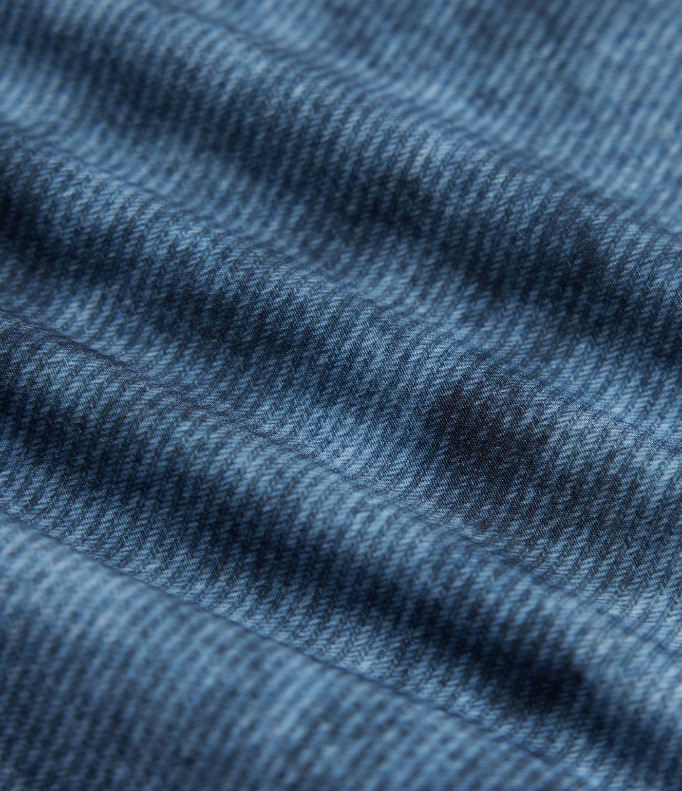 Adjustable Mid Rise Denim Print Camping Straight Leg Pants with Pockets