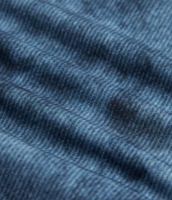 Adjustable Mid Rise Denim Print Camping Straight Leg Pants with Pockets