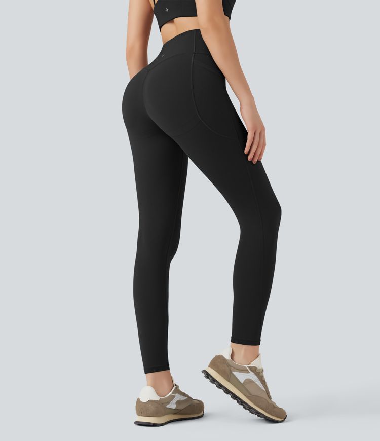 Halara UltraSculpt™ SoCinched High Waisted Tummy Control Butt Lifting Training Leggings with Pockets