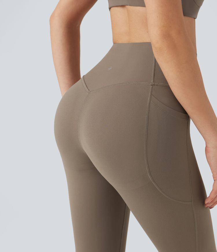 Legging d'entraînement gainant galbant taille haute avec poches Halara UltraSculpt™