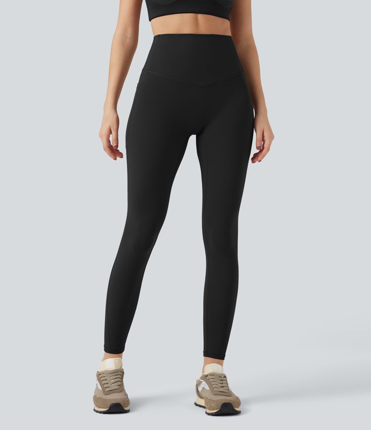 Halara UltraSculpt™ SoCinched High Waisted Tummy Control Butt Lifting Training Leggings with Pockets