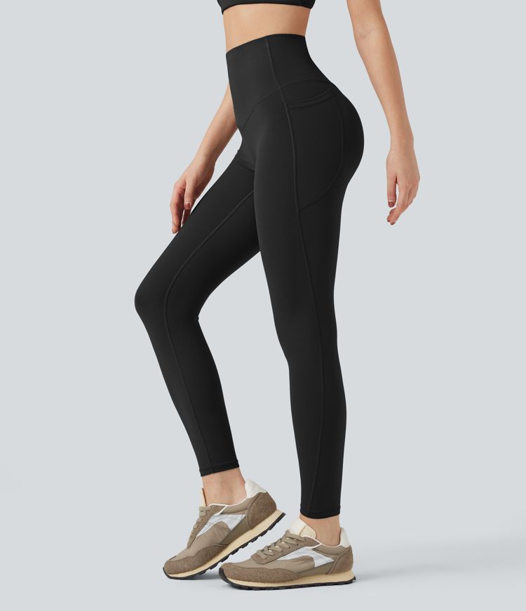 Halara UltraSculpt™ SoCinched High Waisted Tummy Control Butt Lifting Training Leggings with Pockets