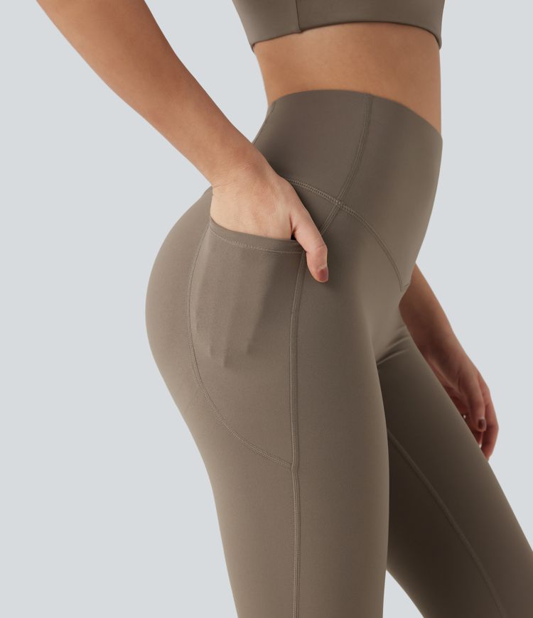 Legging d'entraînement gainant galbant taille haute avec poches Halara UltraSculpt™