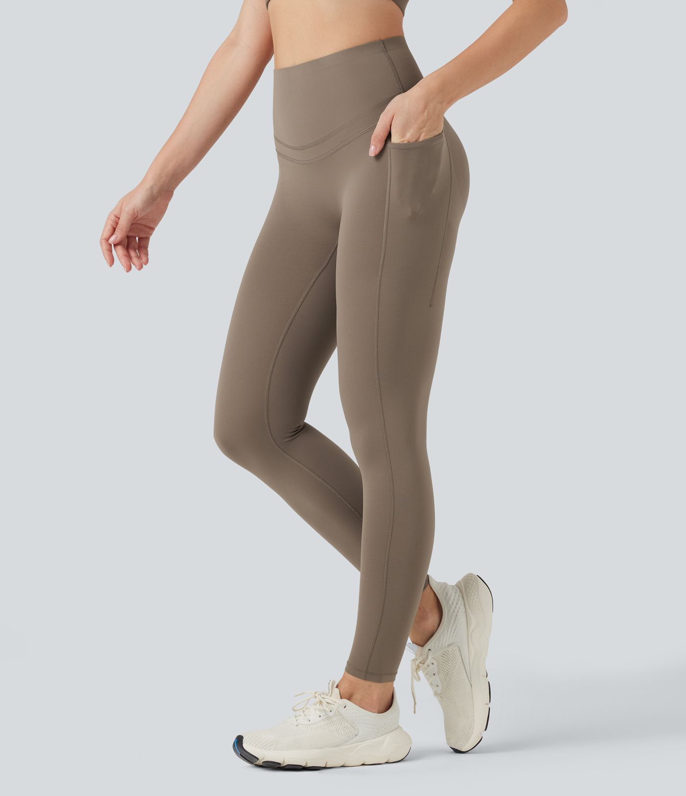 Halara UltraSculpt™ High Waisted Butt Lifting Tummy Control Shaping Training Leggings with Pockets