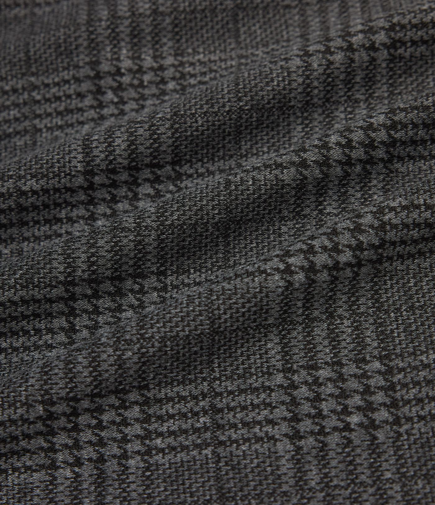 High Neck Sleeveless Bodycon Houndstooth Plaid Midi Work Dress