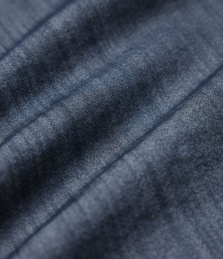 Wrinkle-Resistant High Waisted Drawstring Wide Leg Denim Like Casual Linen-Feel Trousers with Pockets