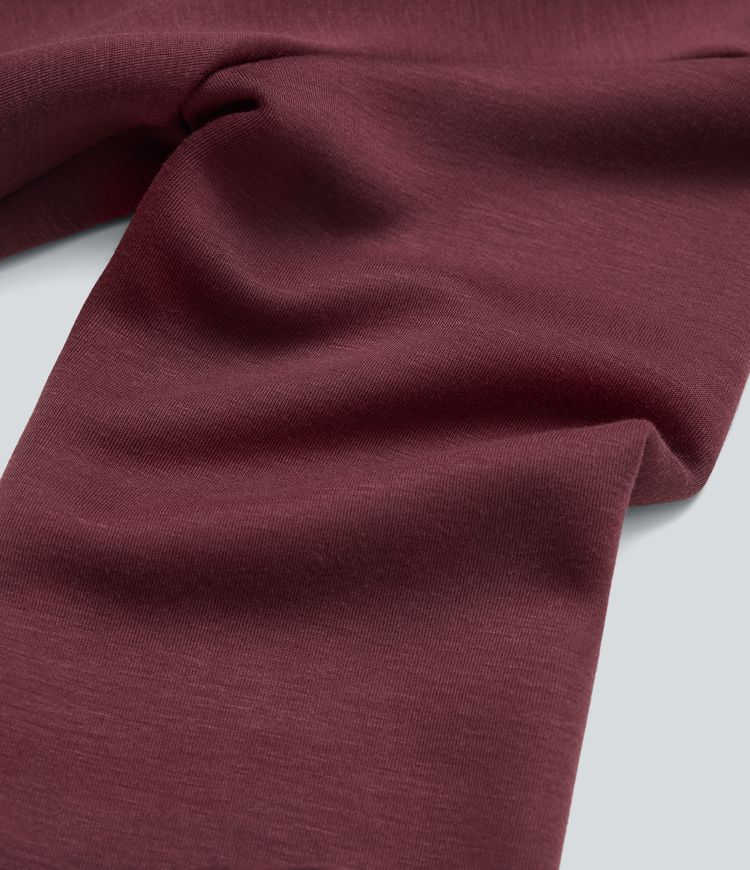 Turtleneck Long Sleeve Drawstring Casual Jacket with Pockets