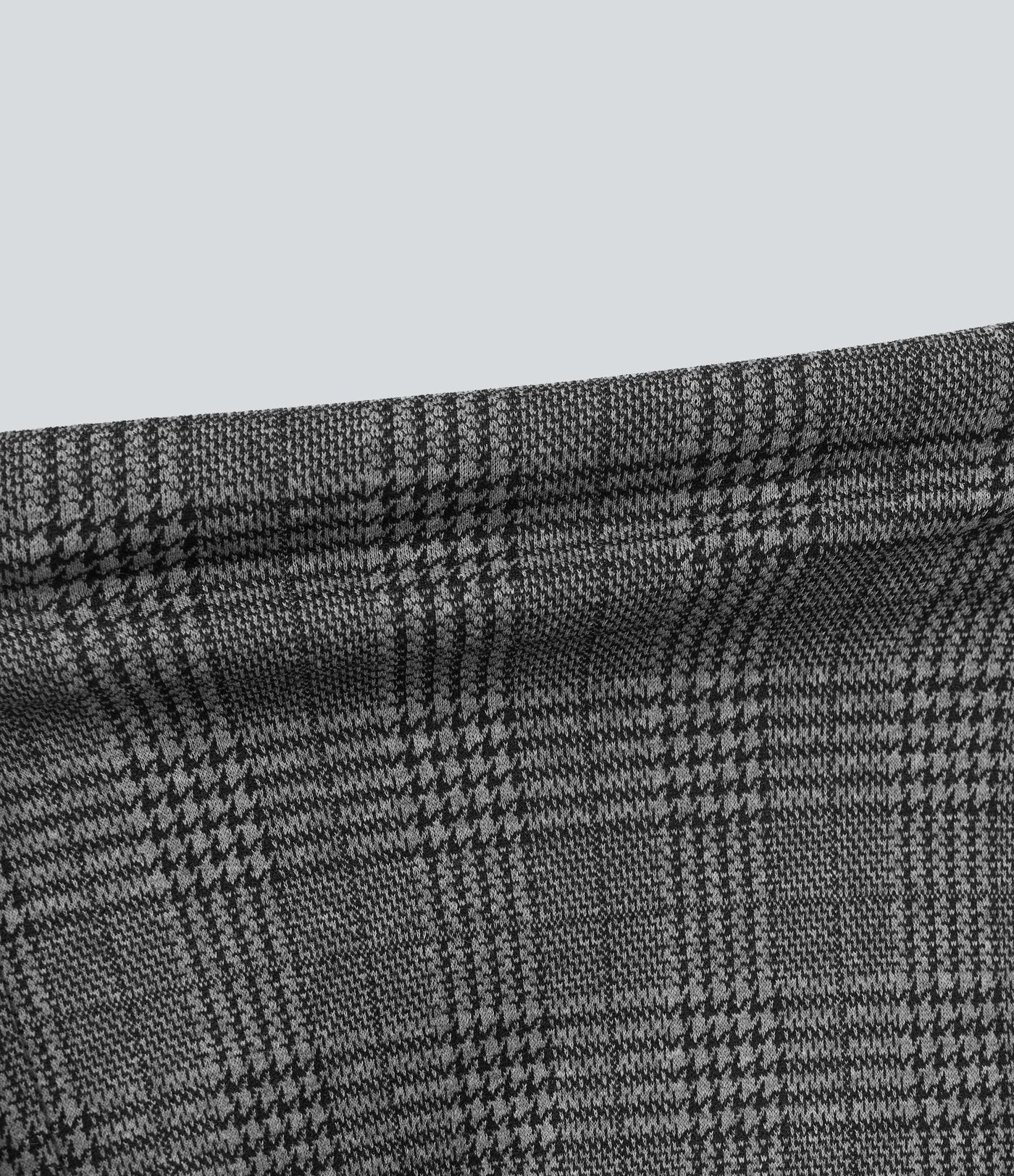 Halara Flex™ High Waisted Straight Leg Houndstooth Plaid Suit Work Pants with Pockets