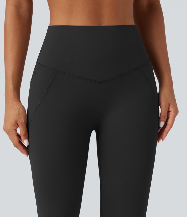 Halara UltraSculpt™ High-waisted Tummy Control Butt-lifting Training 7/8 Leggings with Pockets